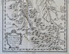 Peru Moxes Mission South America French Jesuits c. 1760 Ransonnette map