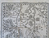 Peru Moxes Mission South America French Jesuits c. 1760 Ransonnette map