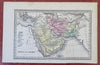 Persia Arabia Iran Afghanistan Baluchistan 1832 Carey & Lea miniature map