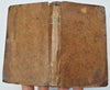 Crozat's Geography 1808 scarce French leather book w/ 2 folding engraved maps