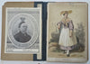 Costumes of Switzerland Fashions c. 1880's album w/ 25 lovely hand color plates