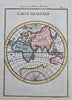 Eastern Hemisphere Africa Asia Europe Indonesia Australia 1719 Mallet map