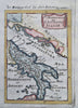 Southern Italy Roman Empire Ancient World  Sicily 1719 Mallet map