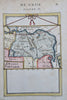 Grand Tartary Eastern Asia Mongolia Siberia Turkestan Korea 1683 Mallet map