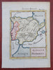 Spain & Portugal Iberia Navarre Andalusia Asturias Aragon 1686 Mallet map