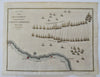 Battles of Barfleur & La Hougue Nine Year's War Naval 1801 J Cary engraved print