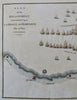 Battles of Barfleur & La Hougue Nine Year's War Naval 1801 J Cary engraved print