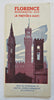 Firenze Italia Florence Italy 1955 Tourist advertising cartoon City Plan map
