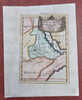 East Africa Abyssinia Nile Source Somalia Ethiopia Red Sea 1719 Mallet map