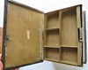 Lady's secret Jewelry money cash Book box c. 1920 unique antique storage item