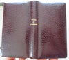 Sacraments Holy Virgin Mary c. 1900-20's French splendid leather religious book