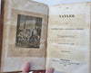 The Tatler & Guardian 1831 fine leather binding British Society Journal