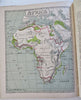 World Geography People & Cultures 1873 Mary Hall book w/ 19 maps wood engravings