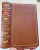 Illustration of Universal Progress Industry History Literature 1868 leather book