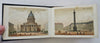 Paris Nouveau Street Scenes Architecture c.1850 pictorial souvenir tourist album