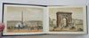 Paris Nouveau Street Scenes Architecture c.1850 pictorial souvenir tourist album