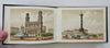 Paris Nouveau Street Scenes Architecture c.1850 pictorial souvenir tourist album