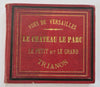 Versailles French Royal Palace Gardens Trianon c. 1840's fine color litho album