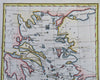 Ionian Islands Cyclades Greece Samos Athens Argos 1793 Neele engraved map