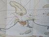 Vera Cruz Mexico Island of Sacrifices 1827 Blunt Nautical Coastal Survey Map