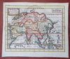 Asia Qing China Mughal India Japan Arabia Ottoman Empire 1774 miniature map