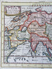 Asia Qing China Mughal India Japan Arabia Ottoman Empire 1774 miniature map