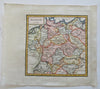 Holy Roman Empire Germany Bavaria Prussia Saxony Westphalia 1809 engraved map