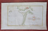 Annis Squam Harbor Ipswich Bay Mass. 1833 Blunt coastal survey nautical map