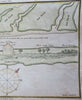 Little Egg Harbor New Jersey Tucker's Beach 1837 Blunt Hooker nautical map