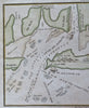 Little Egg Harbor New Jersey Tucker's Beach 1837 Blunt Hooker nautical map