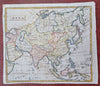 Asia Arabia China British India Japan Company's Land 1805 engraved map