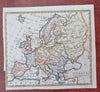 Europe Ottoman Empire Austria-Hungary Poland Scandinavia France Germany 1805 map