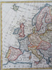 Europe Ottoman Empire Austria-Hungary Poland Scandinavia France Germany 1805 map