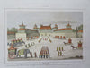 Russian Ambassador Forbidden Palace Peking Beijing China 1835 print hand color