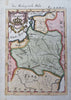 Kingdom of Poland East Prussia Ottoman Hungary 1719 Mallet engraved map