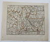 Maarschalks Neder-Kwartier Utrecht Holland Netherlands c. 1770 Gravius old map