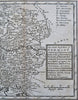 War of Spanish Succession Germany Bavaria Bohemia 1707 Moll antique battle map