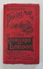 London Suburbs Travel Info England UK c. 1890 Gall & Inglis tourist pocket map