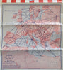 WWII European Conflict Air Bases Occupied Territory 1941 Richfield promo map