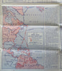 WWII European Conflict Air Bases Occupied Territory 1941 Richfield promo map