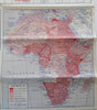 WWII European Conflict Air Bases Occupied Territory 1941 Richfield promo map