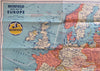 WWII European Conflict Air Bases Occupied Territory 1941 Richfield promo map