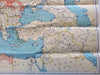 WWII European Conflict Air Bases Occupied Territory 1941 Richfield promo map