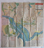 Washington D.C. Sesquicentennial Celebration Tourist Info 1950 Esso cartoon map