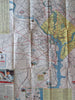 Washington D.C. Sesquicentennial Celebration Tourist Info 1950 Esso cartoon map