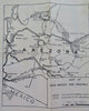 New Mexico & Arizona Land Co. Mining Rights Map 1961 informational leaflet