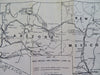 New Mexico & Arizona Land Co. Mining Rights Map 1961 informational leaflet