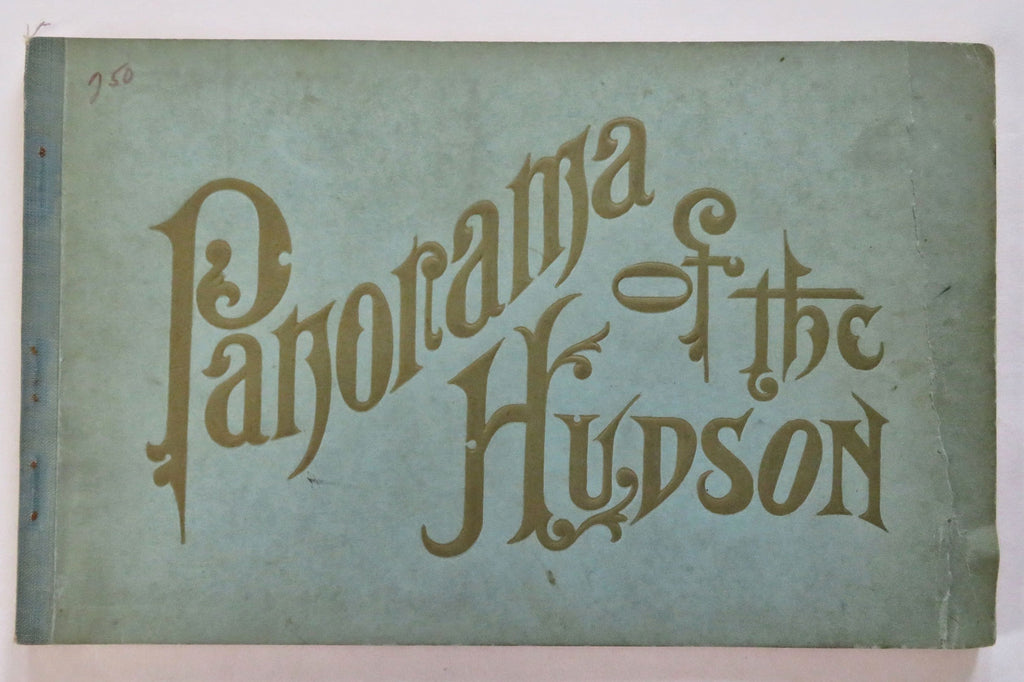 Hudson River Panorama New York City - Poughkeepsie 1910 souvenir album