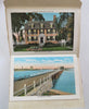 Portsmouth New Hampshire Tourism Sight Seeing City Plan c. 1920's Lot x 2 Items