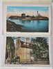 Portsmouth New Hampshire Tourism Sight Seeing City Plan c. 1920's Lot x 2 Items